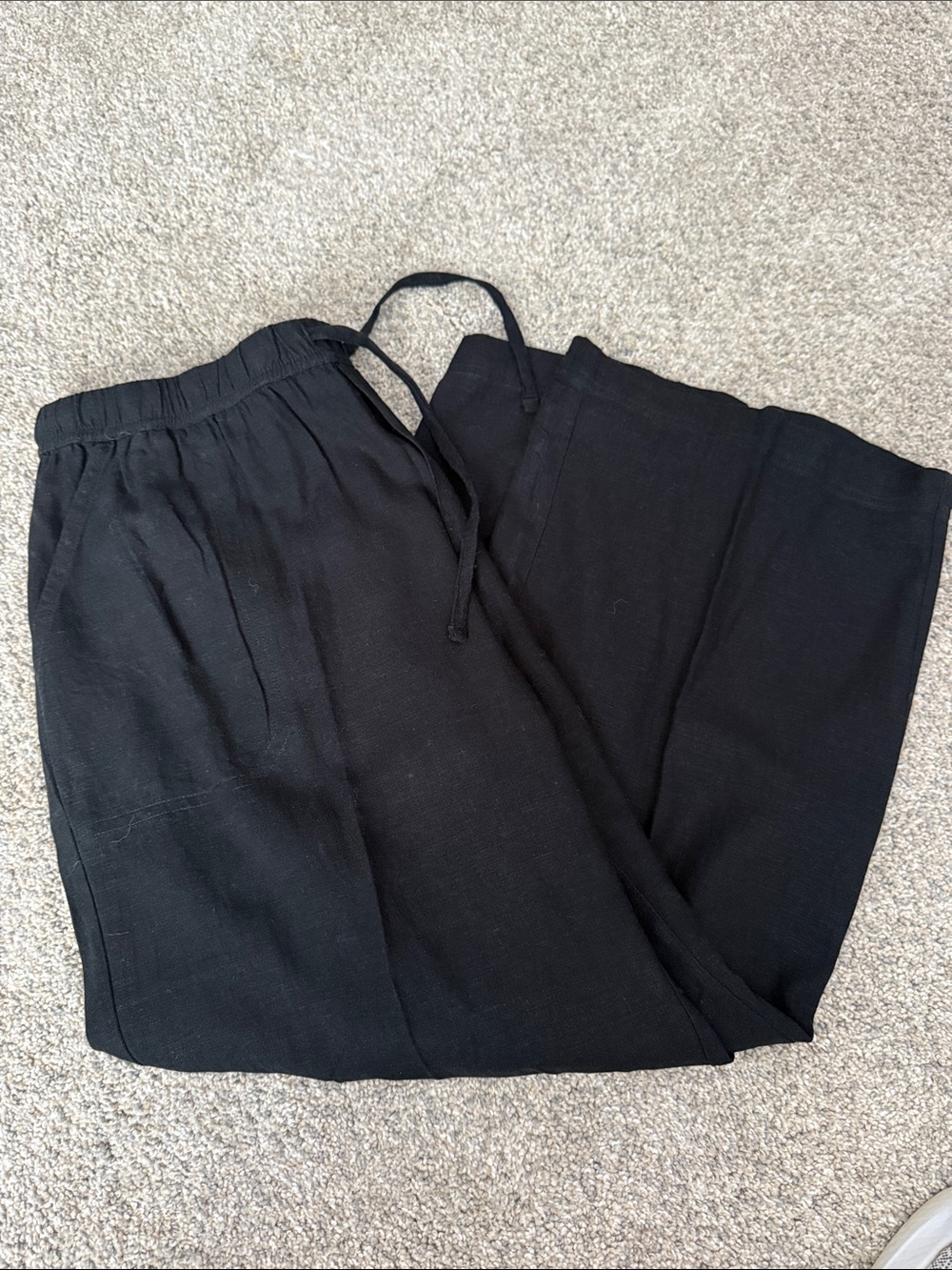 Splendid Women’s Black Linen Pants